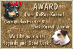 RaRos Kennel's Award 2
